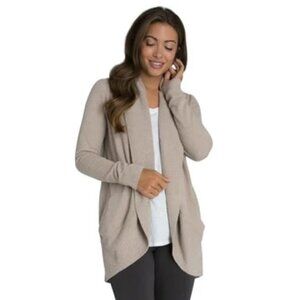 Barefoot Dreams CozyChic Circle Cardigan Size M
